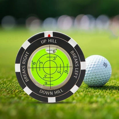 🏌️‍♂️High-Precision Golf Green Reader – Portable Putting Slope Level Training Tool