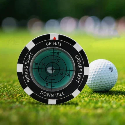 🏌️‍♂️High-Precision Golf Green Reader – Portable Putting Slope Level Training Tool